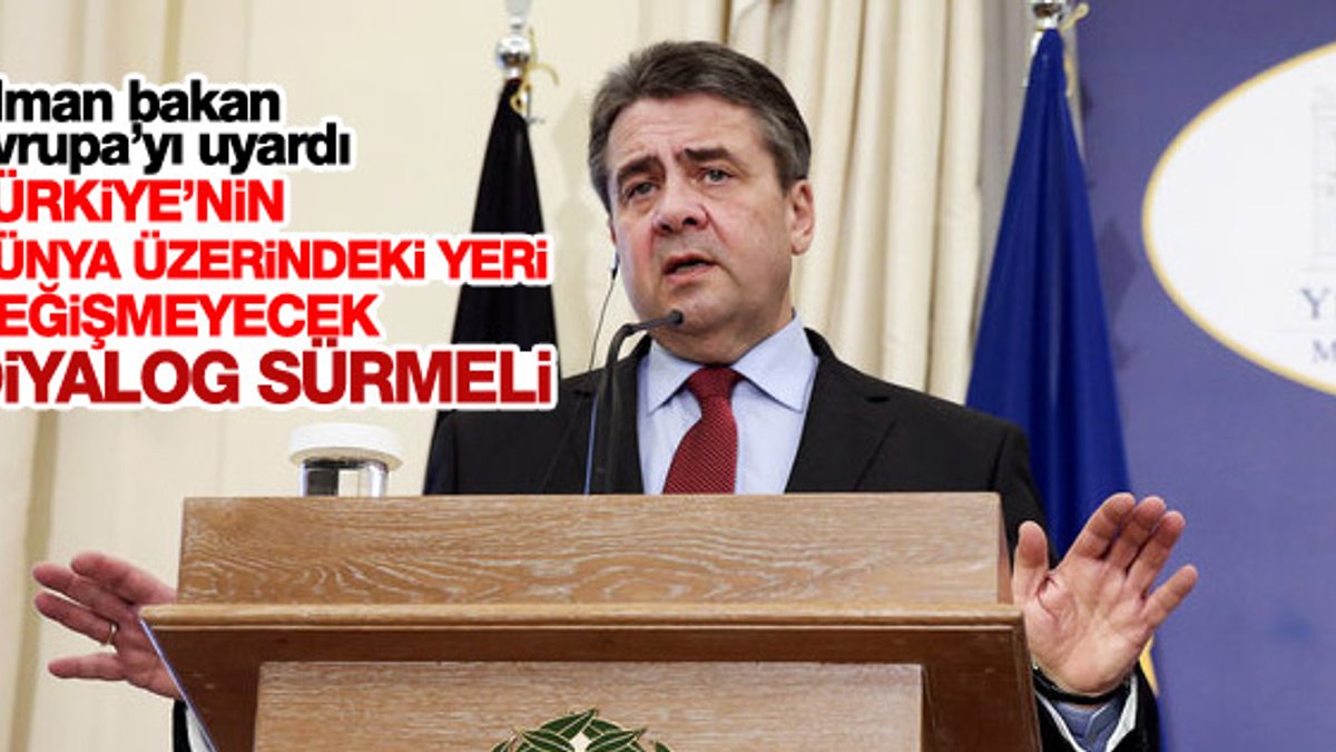 Almanya Dışişleri Bakanı: Türkiye ile diyalog sürmeli