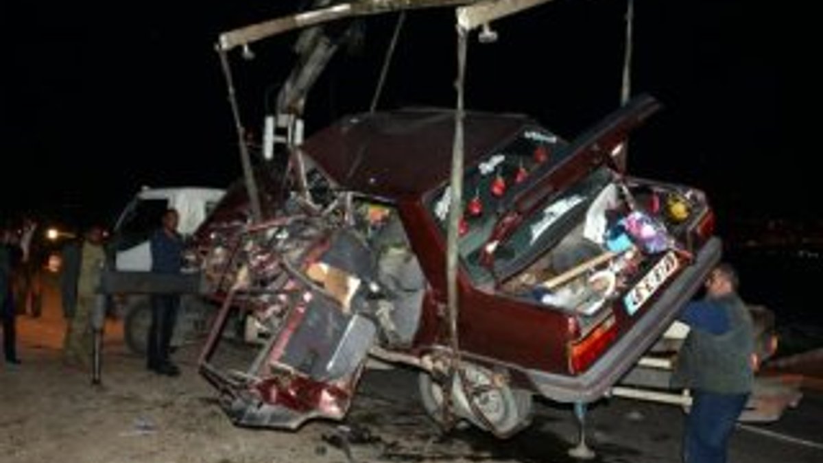 Kahramanmaraş'ta kaza: 5 ölü, 4 yaralı