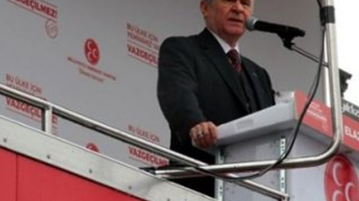 Devlet Bahçeli Erzurum'da konuştu