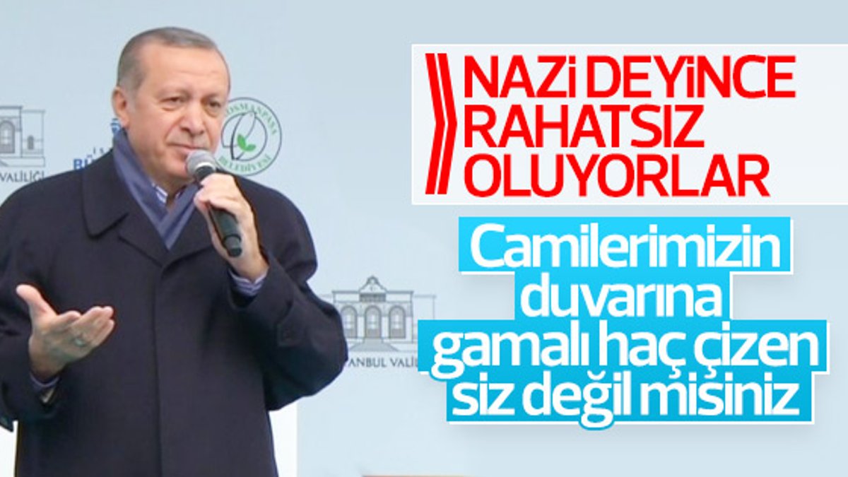 Cumhurbaşkanı Erdoğan Gaziosmanpaşa'da