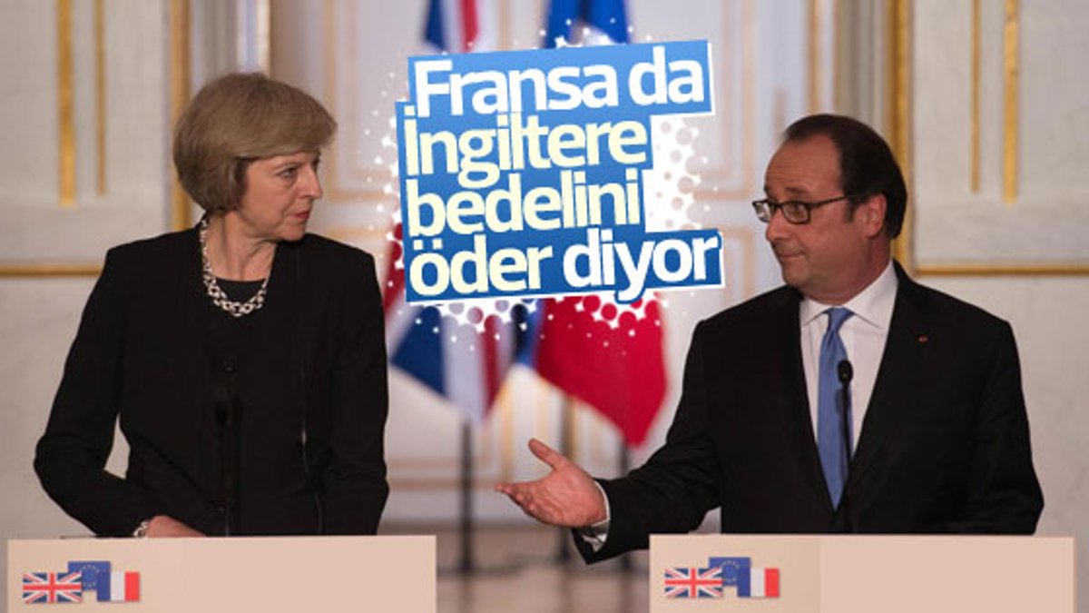 Fransa'dan İngiltere'ye Brexit çıkışı
