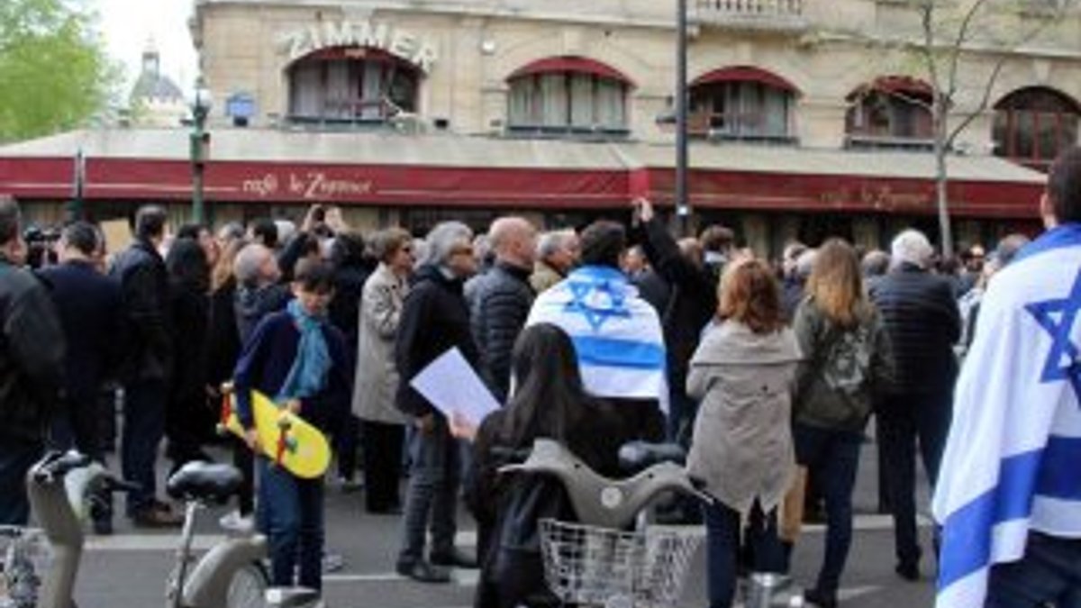 Fransa'da Filistin karşıtlarından AA muhabirine saldırı