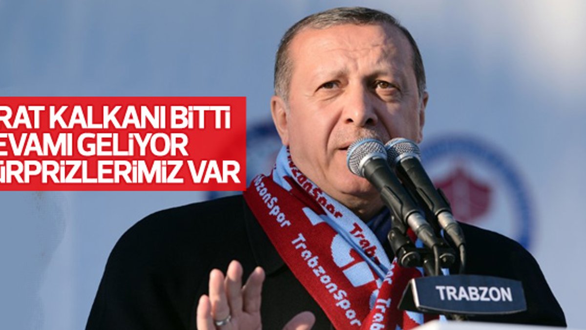 Cumhurbaşkanı Erdoğan: Yeni harekatlar geliyor