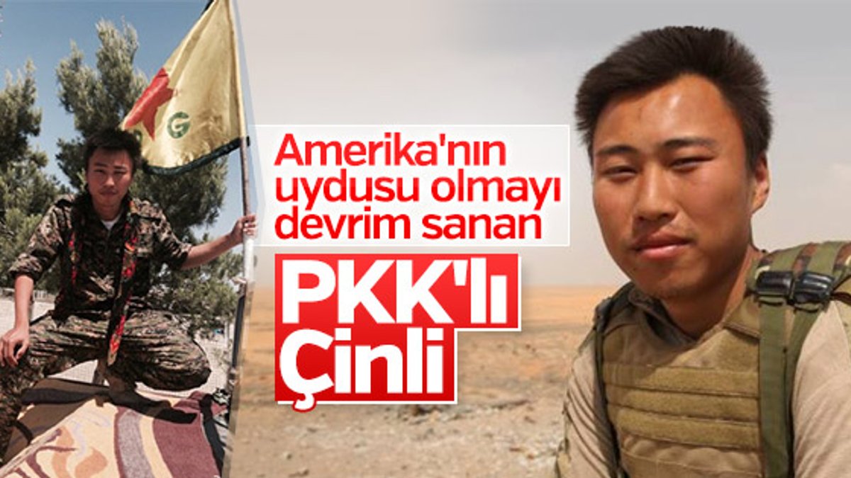 YPG'li Çinli terörist Huang Lei