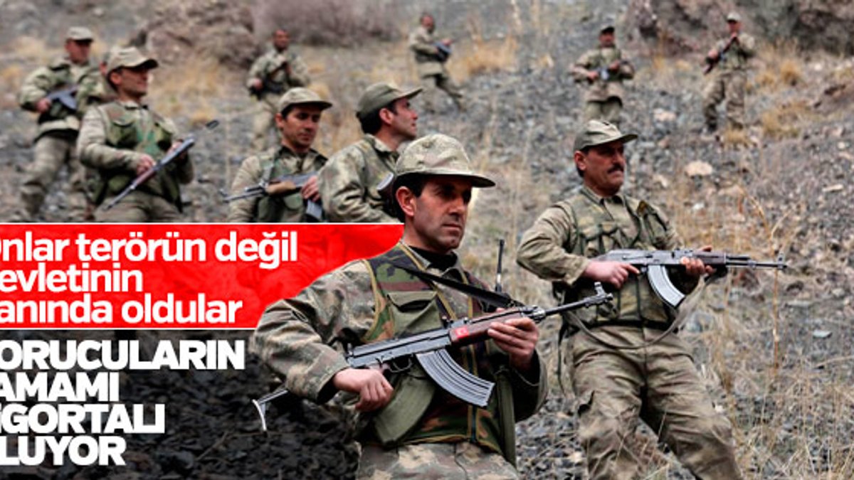 Erdoğan'dan korucu ve muhtarlara prim müjdesi