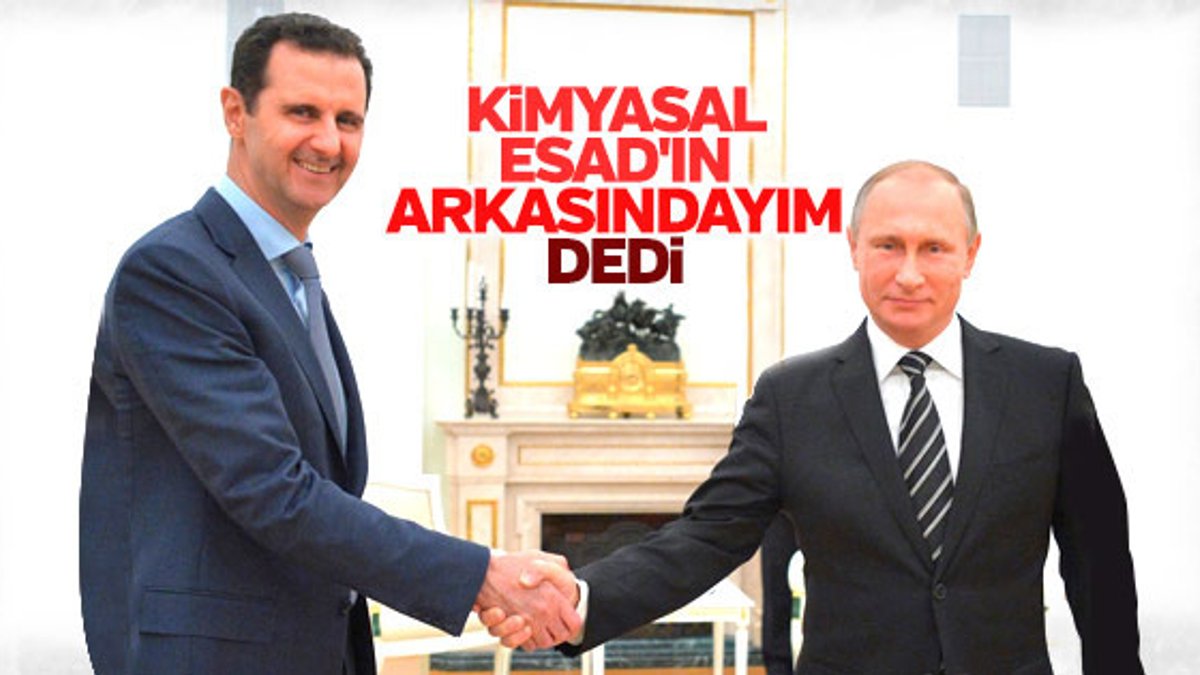 Rusya'dan Esad'a destek açıklaması