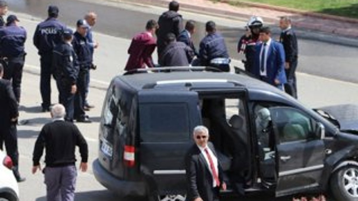 Kemal Kılıçdaroğlu'nun konvoyunda kaza