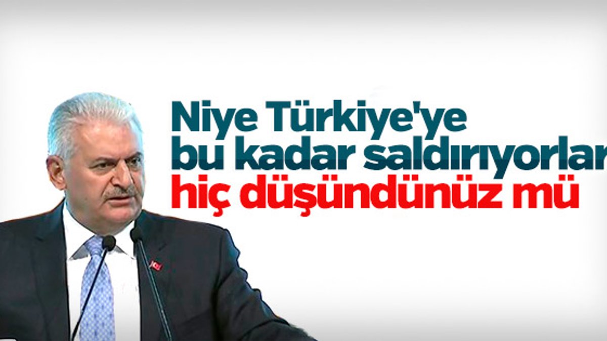 Başbakan Yıldırım İzmir'de konuştu