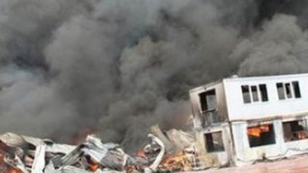Tekirdağ Çerkezköy'de tekstil fabrikasında patlama