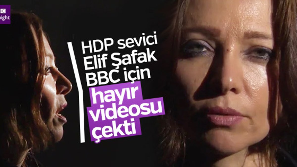Elif Şafak'ın Türkiye'ye ihanet videosu