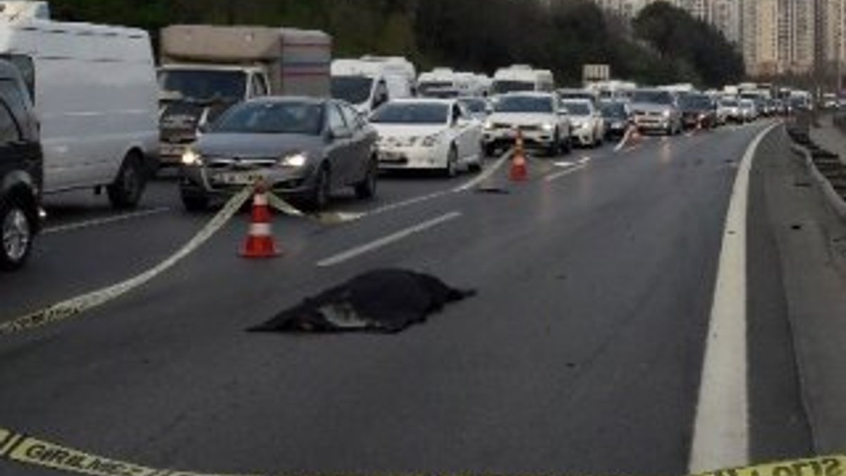 TEM Gaziosmanpaşa'da feci kaza: 1 ölü
