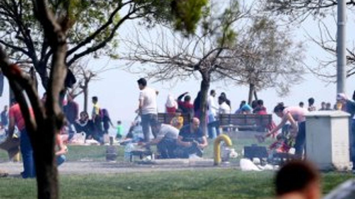 İstanbul'da oyunu kullanan seçmen sahile akın etti