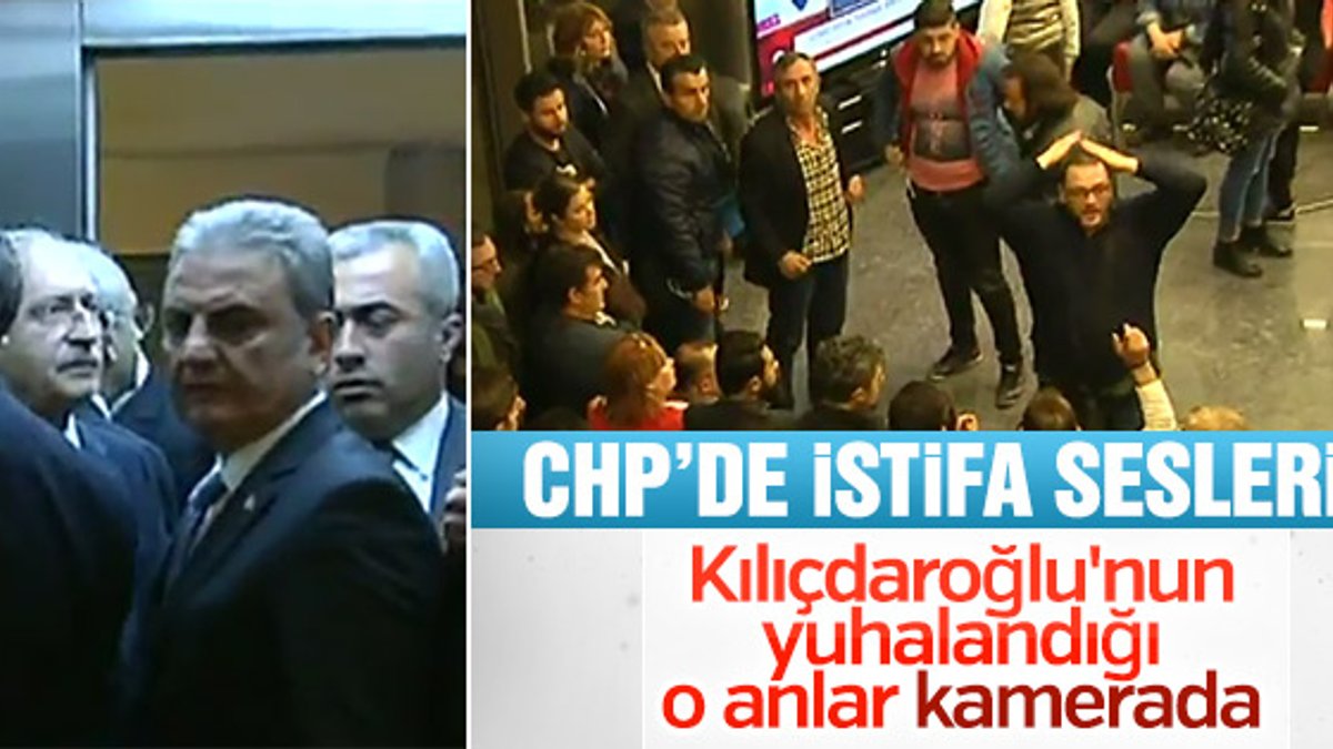 CHP'liler Kemal Kılıçdaroğlu'nu yuhaladı