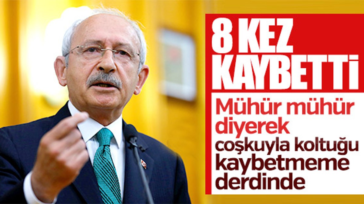 Kılıçdaroğlu: Bu seçim mühürsüzdür