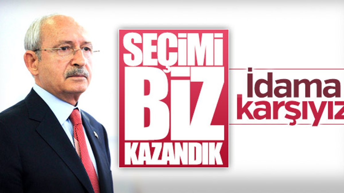 Kemal Kılıçdaroğlu kaybettiğine inanmıyor
