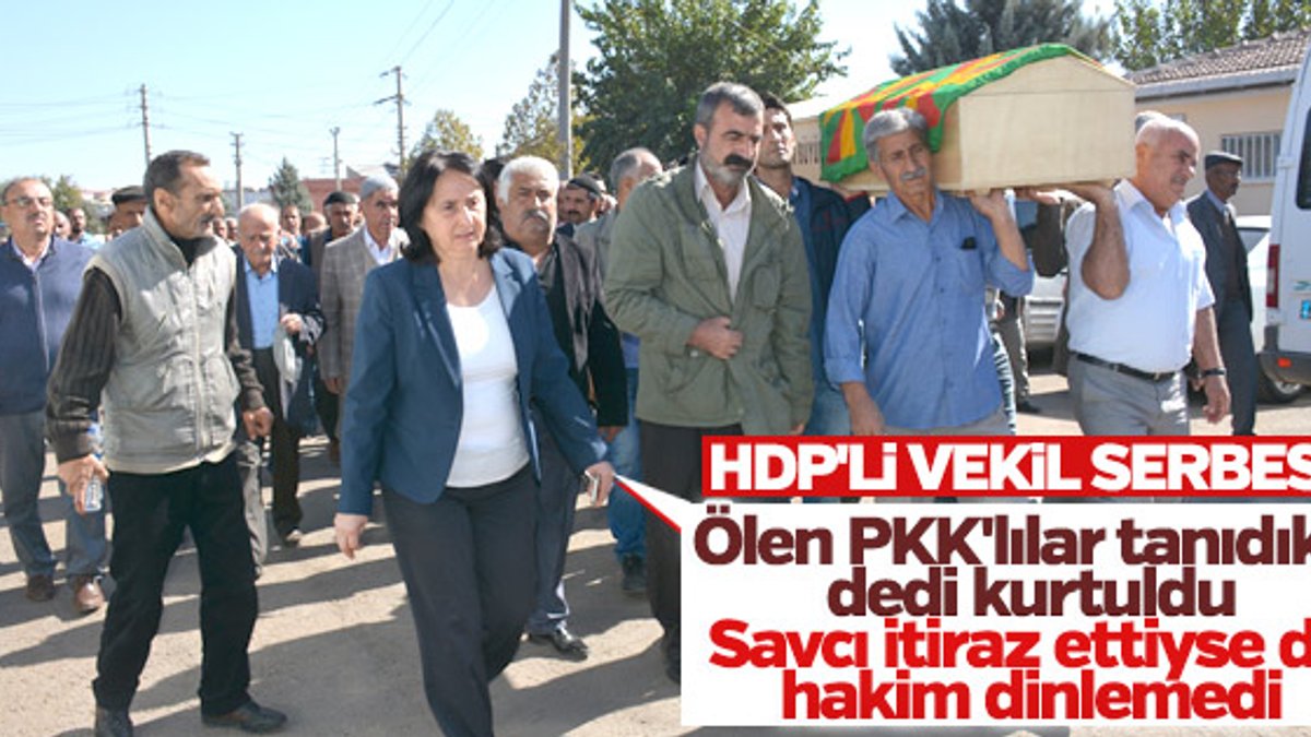 HDP'li vekil hakkında tahliye kararı