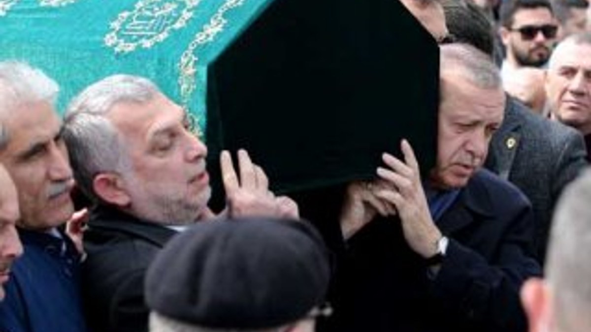 Erdoğan, Abdurrahman Külünk'ün cenazesine katıldı