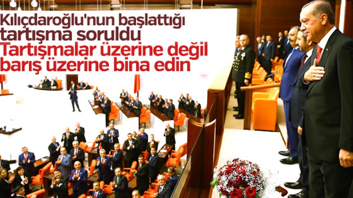 Erdoğan'dan Meclis'teki tartışmalara ilişkin açıklama