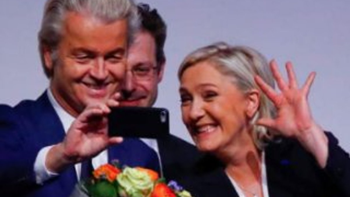 Irkçı Wilders'ten Le Pen'e kutlama