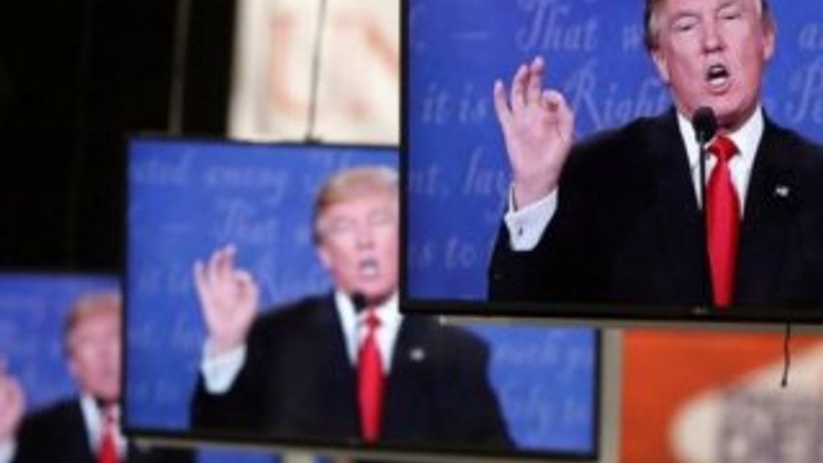Trump kendisini televizyonda görünce pürdikkat kesiliyor