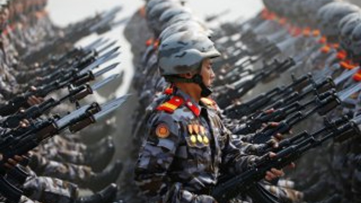 Kuzey Kore'de ordunun kuruluş kutlandı