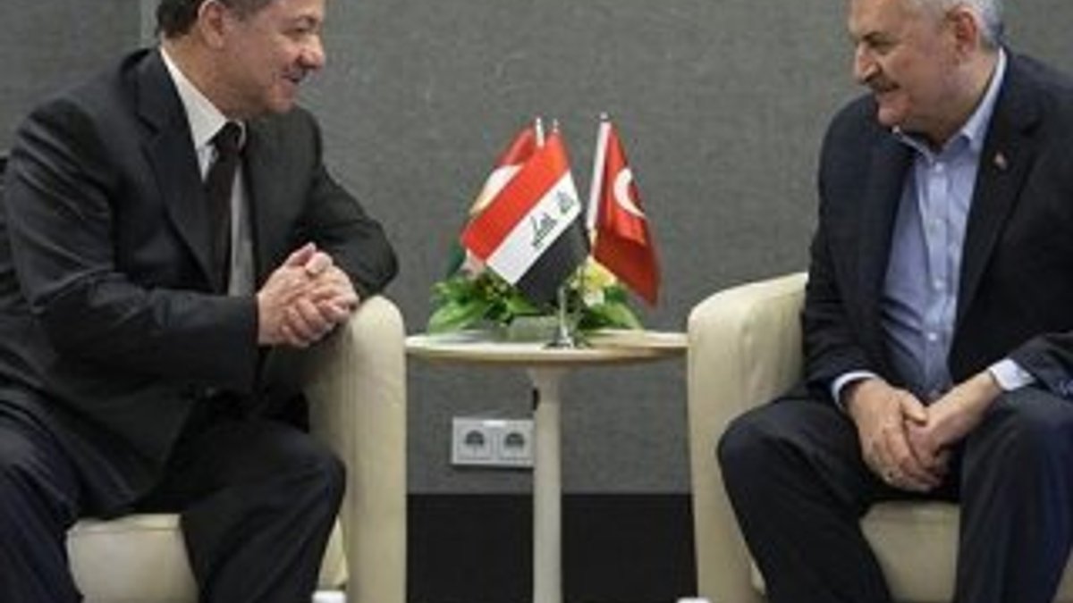 Başbakan, Mesut Barzani ile görüştü