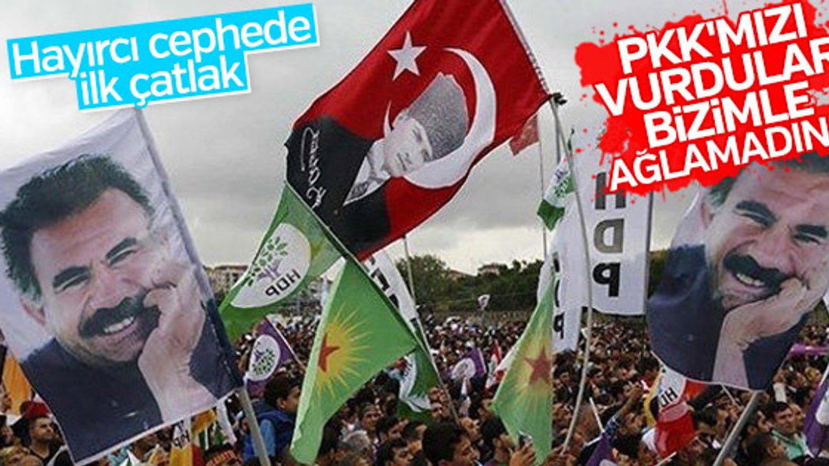 HDP'den CHP'ye PKK tepkisi