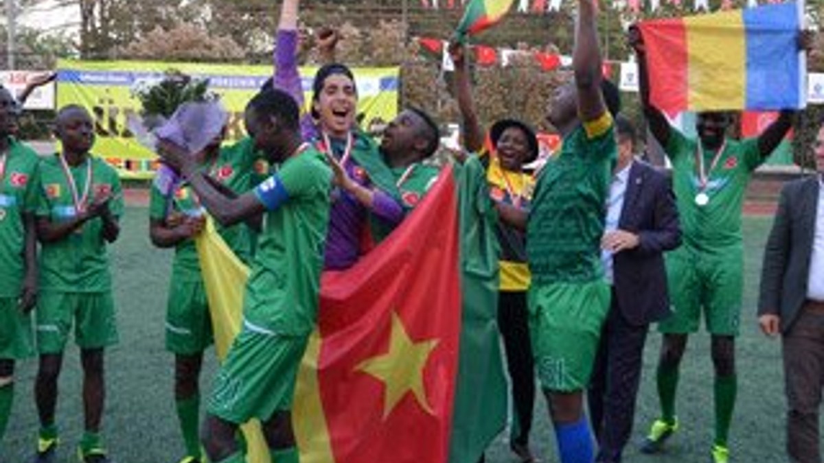 Kocaeli'de Mini Dünya Kupası'nı Kamerun kazandı
