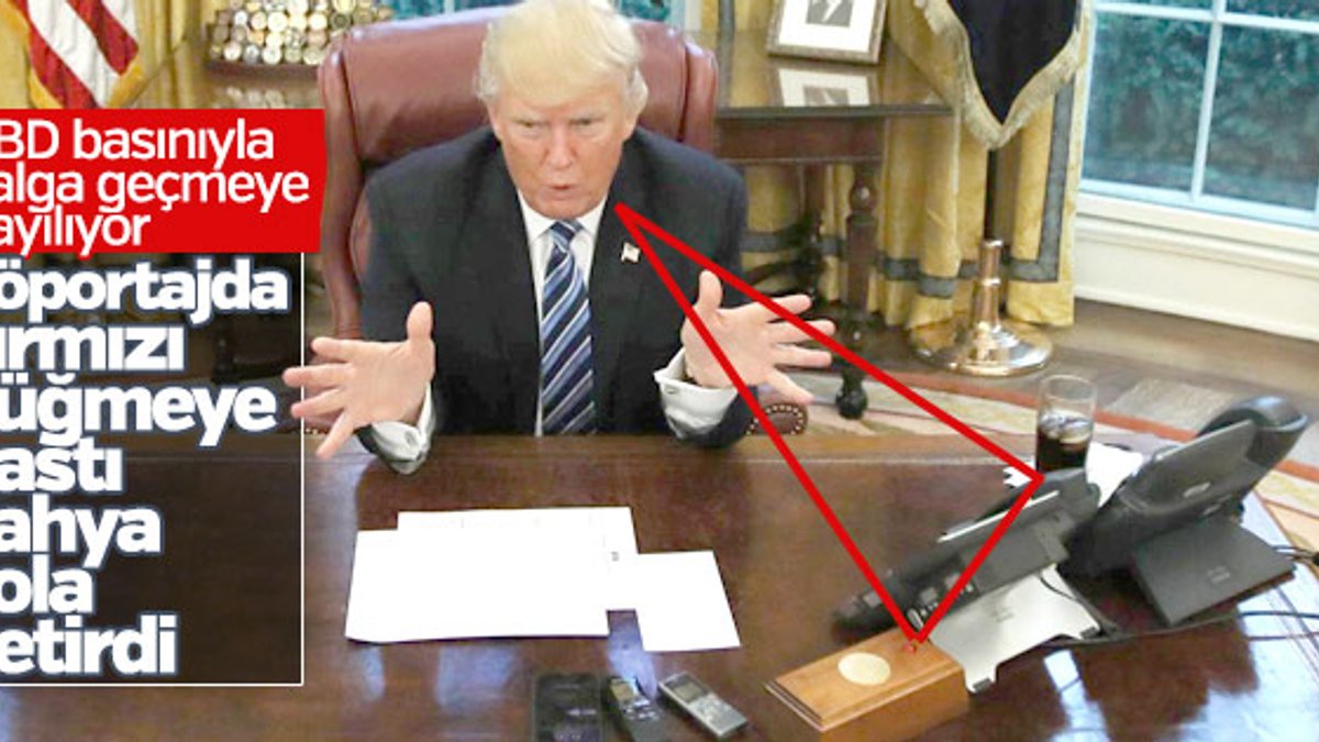 Trump'ın masasındaki kırmızı düğmenin işlevi