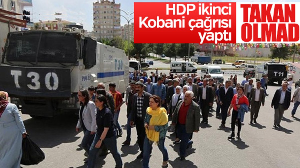 Diyarbakır'da HDP'nin çağrısı yanıtsız kaldı