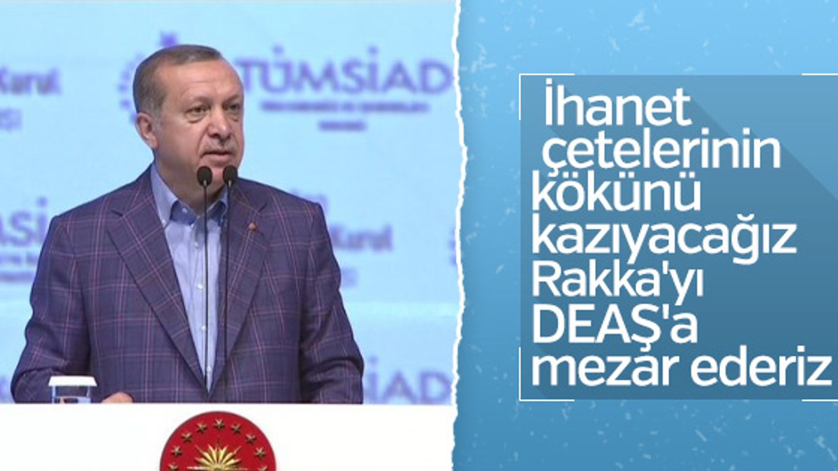 Cumhurbaşkanı Erdoğan süren operasyonlara değindi