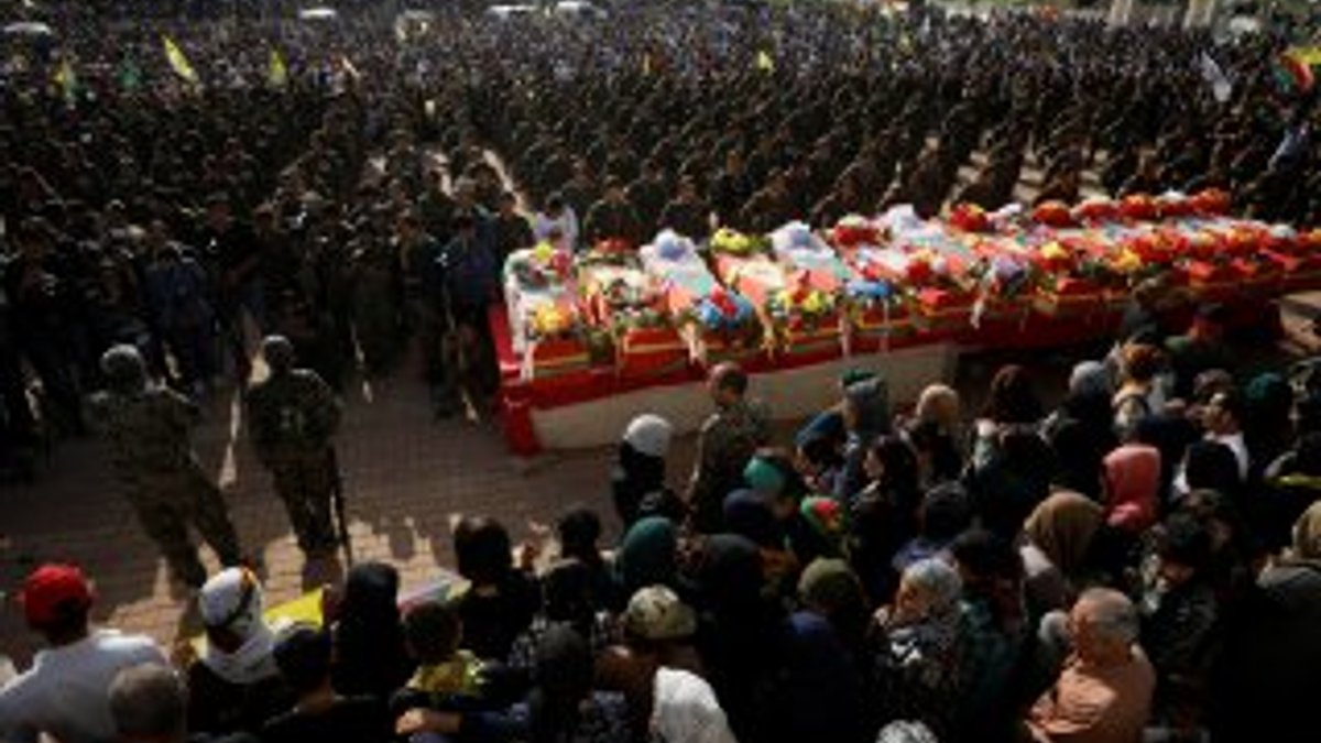 PKK'lıların cenaze törenine Amerikan askerleri de katıldı