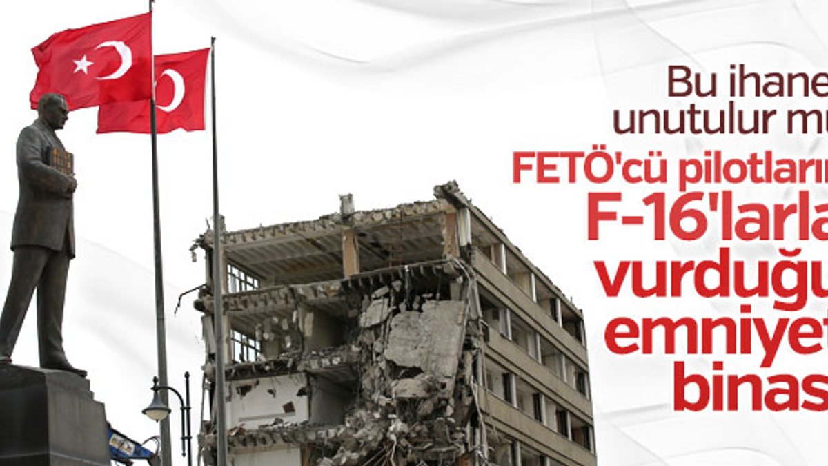 FETÖ'nün bombaladığı emniyet binası yıkılıyor