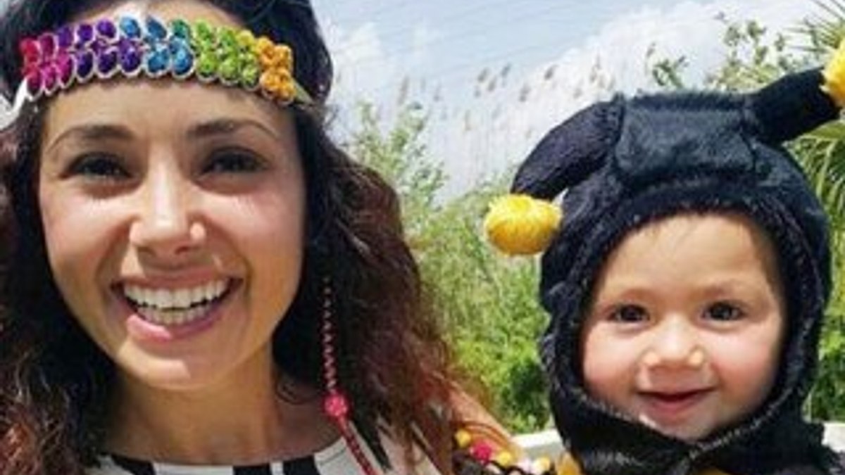 Özgü Namal'ın oğlu Nefes büyüdü