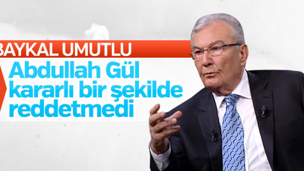 Abdullah Gül'ün açıklamalarına Deniz Baykal'dan cevap