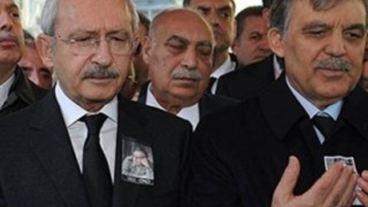 Kılıçdaroğlu Gül'ün babasının cenaze törenine katıldı