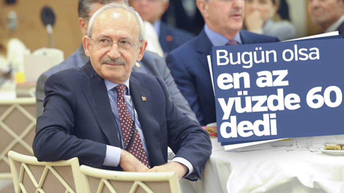 Kılıçdaroğlu: Bugün referandum olsa yüzde 60 hayır çıkar