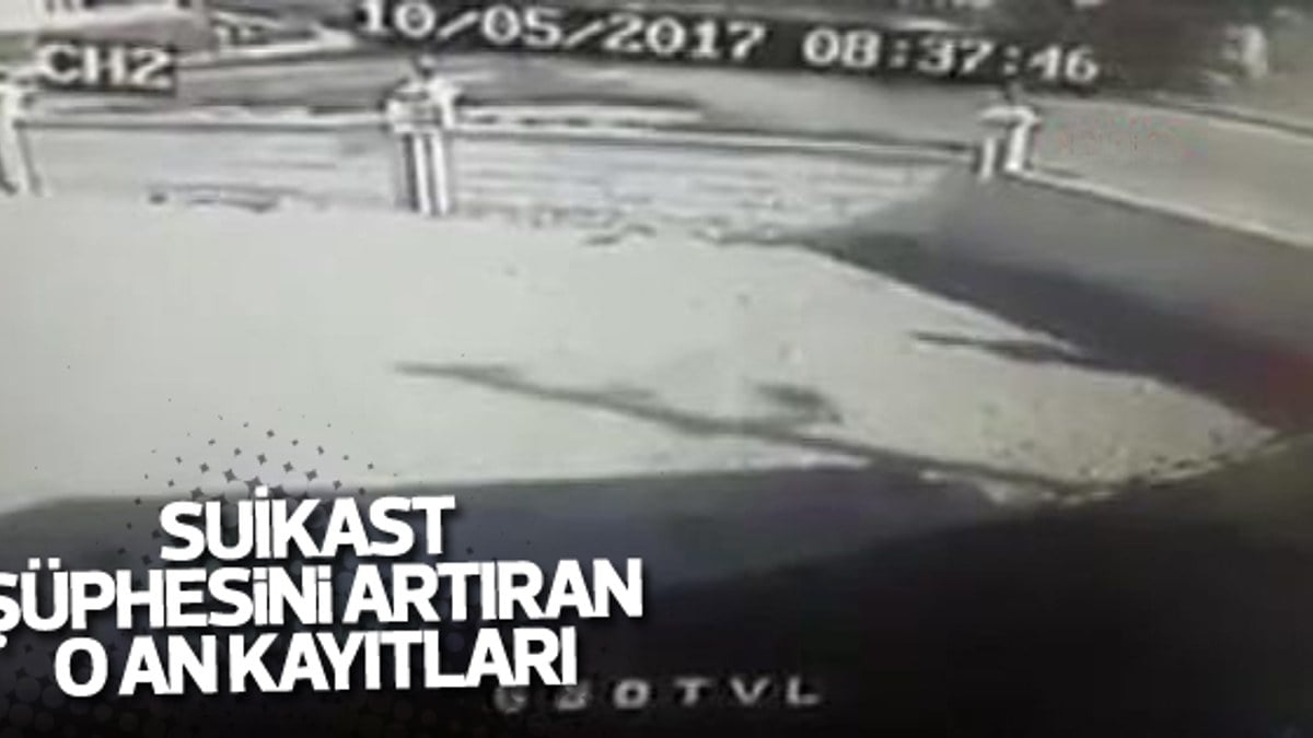 Başsavcı Mustafa Alper'in kaza görüntüleri