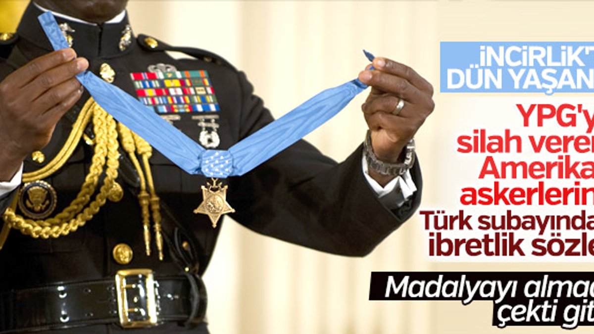 Türk subayından ABD'li komutana ibretlik madalya cevabı