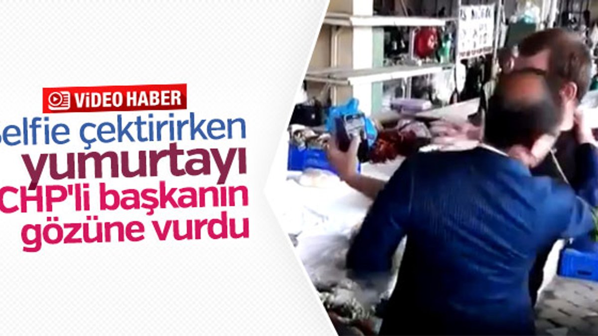 Edirne Belediye Başkanı'na yumurtalı yumruklu saldırı