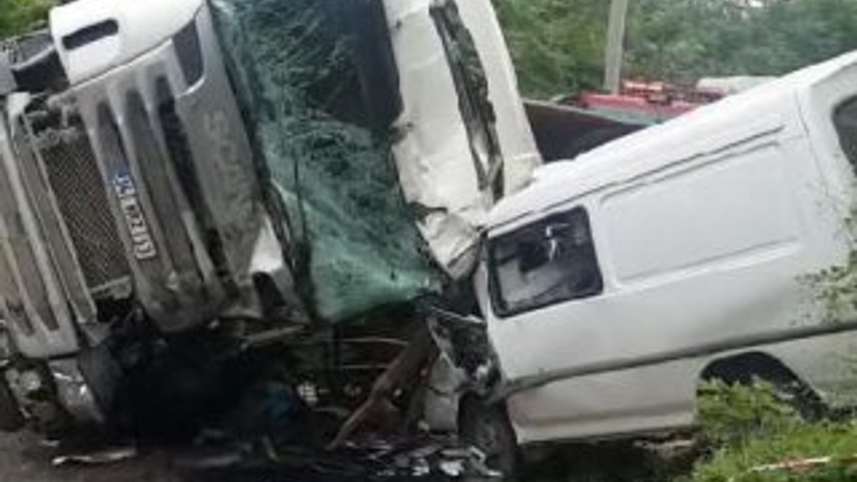 Beykoz'da trafik kazası