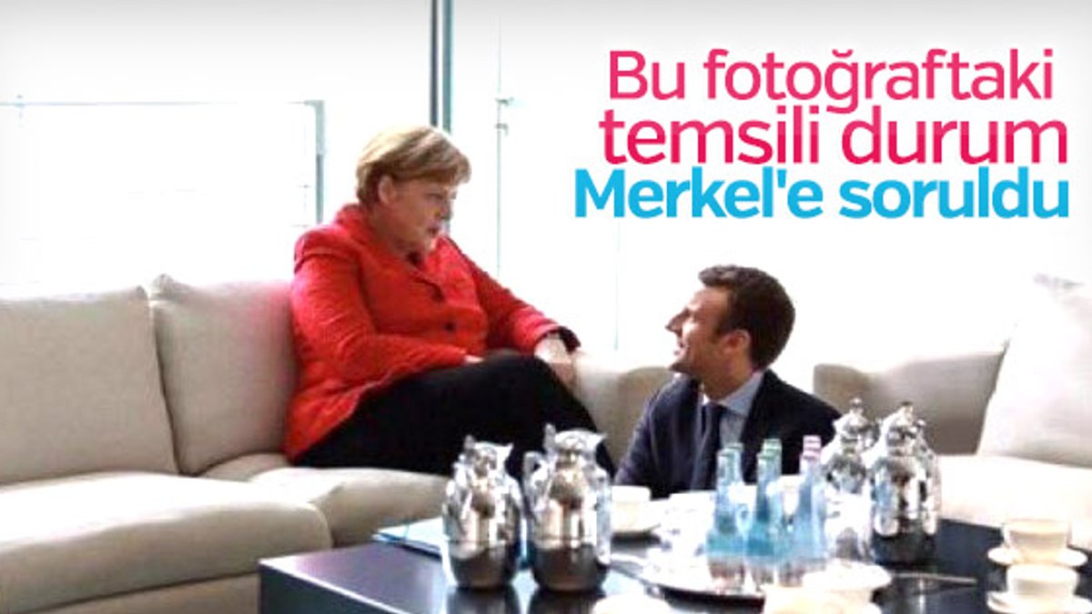 Merkel'den Macron açıklaması