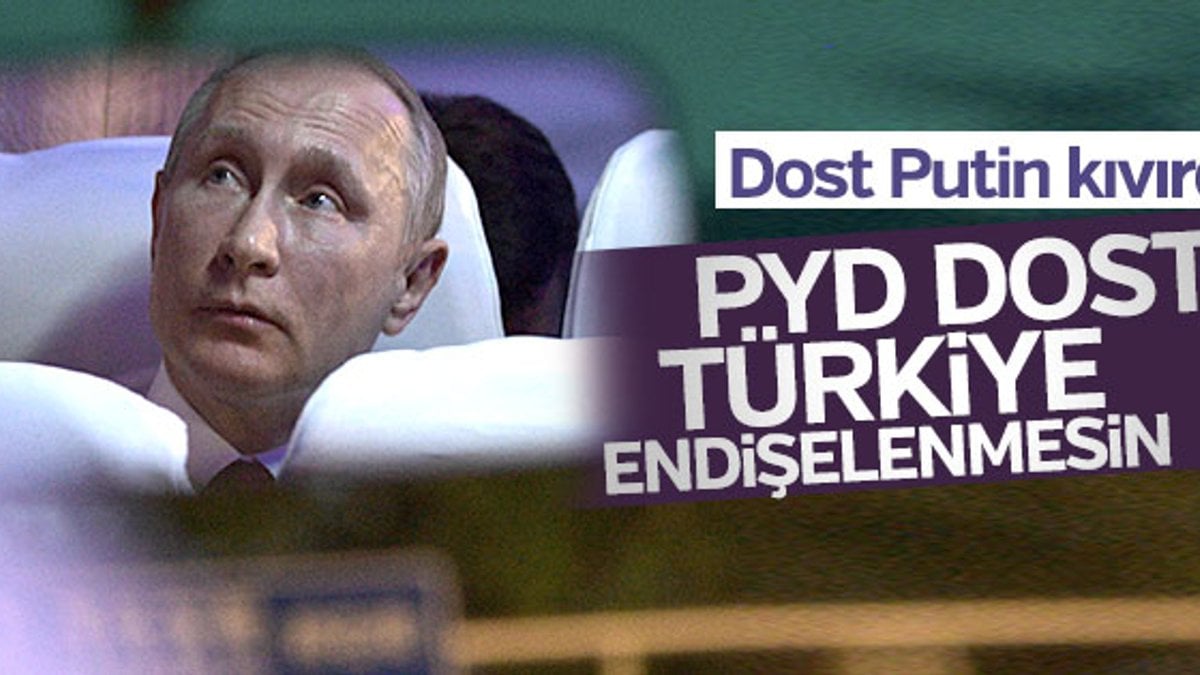 Putin 'YPG'yle ilişkiye devam' dedi