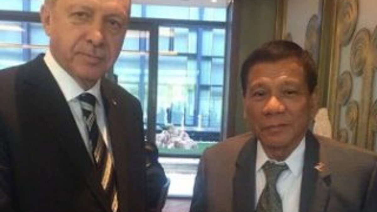 Çin'de Erdoğan-Duterte görüşmesi