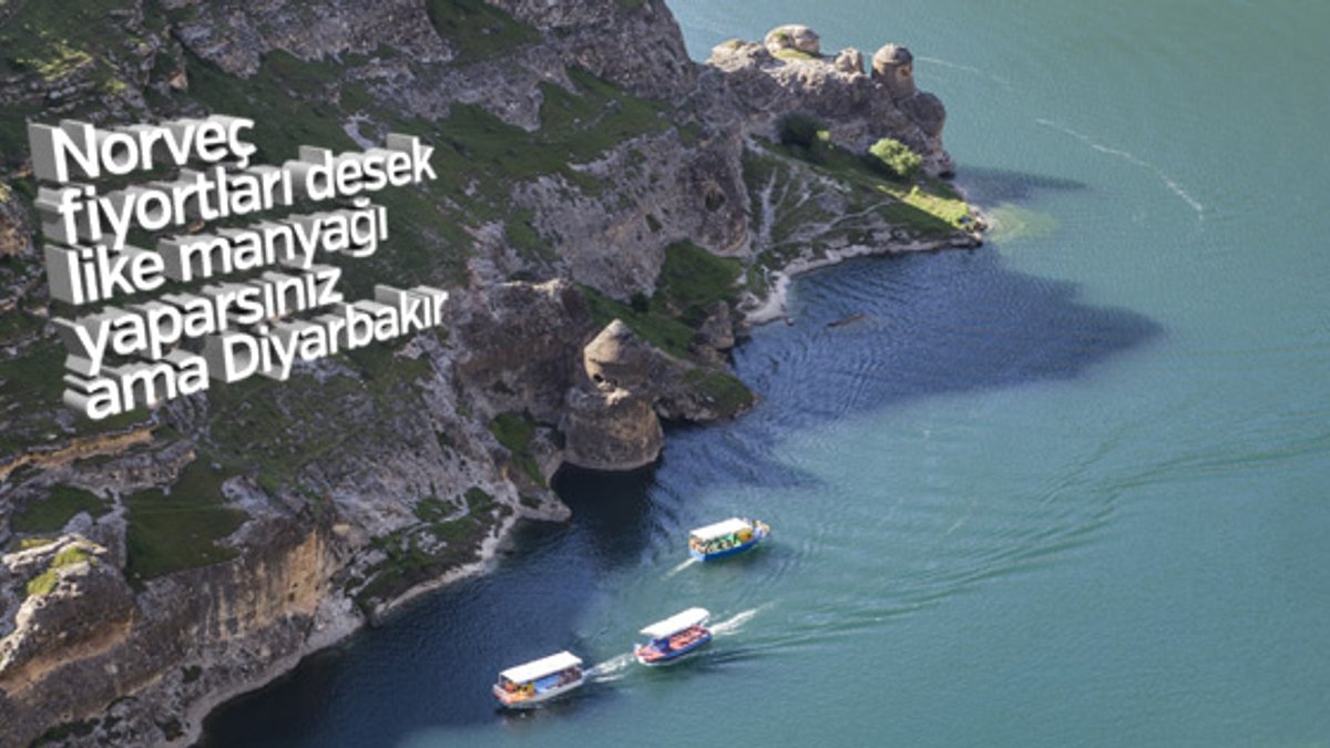 Diyarbakır artık terörle değil turizmle anılıyor