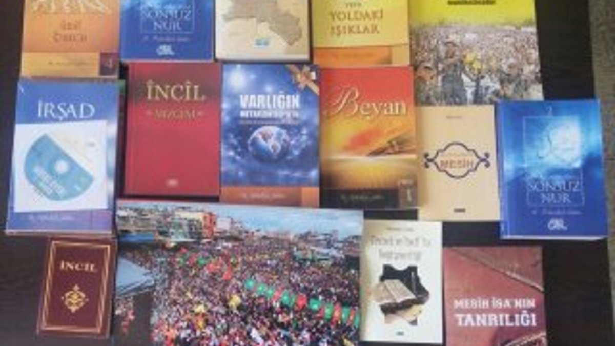 PKK'lının evinde Gülen'in kitapları ve İncil bulundu