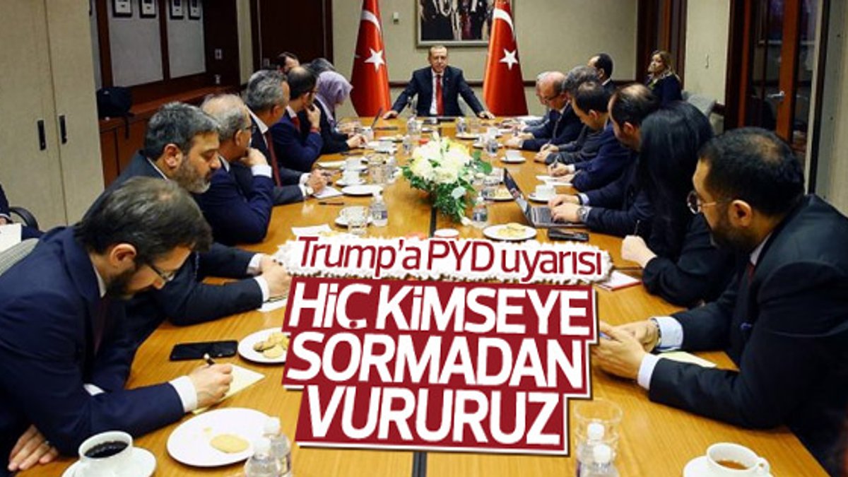 Cumhurbaşkanı Erdoğan, Trump ile görüşmesini anlattı
