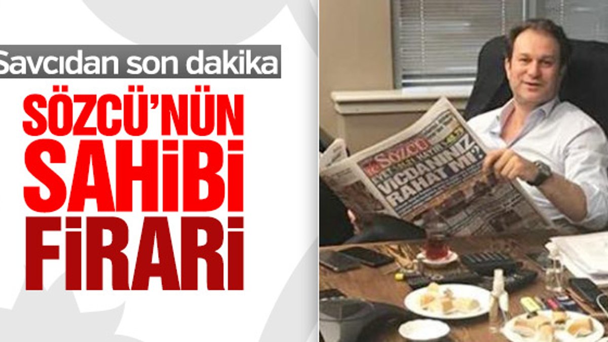 İstanbul Cumhuriyet Başsavcısı'ndan Sözcü açıklaması