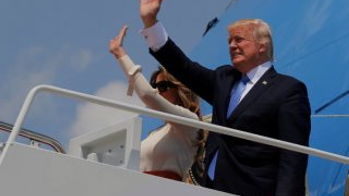 Trump ilk yurt dışı seyahatine çıktı