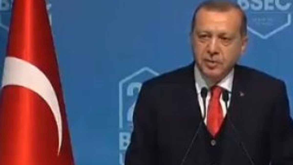 Cumhurbaşkanı Erdoğan Ekonomik İşbirliği Zirvesi'nde